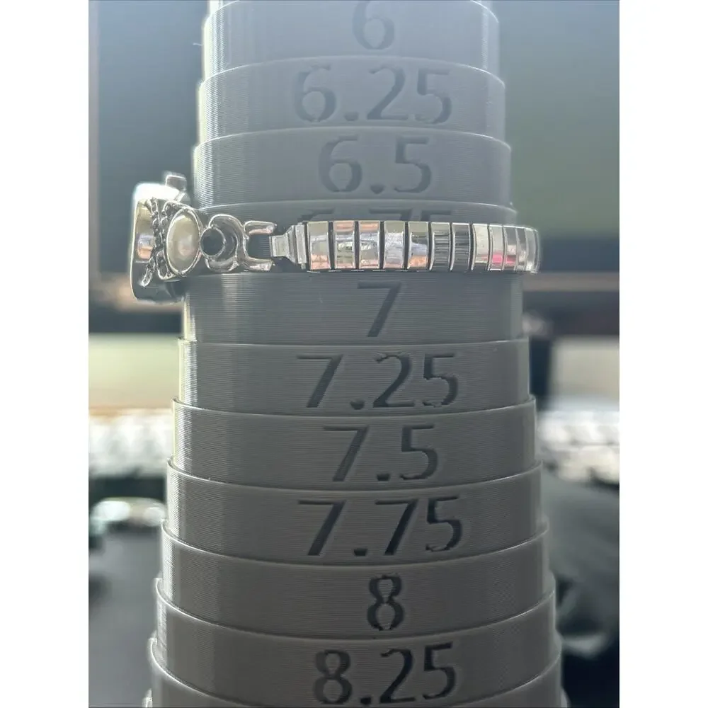 Geneva Silver Tone Women’s Stretch Band Quartz Watch
